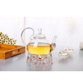 2016 haonai well popular borocilicate products,glass flower tea pot